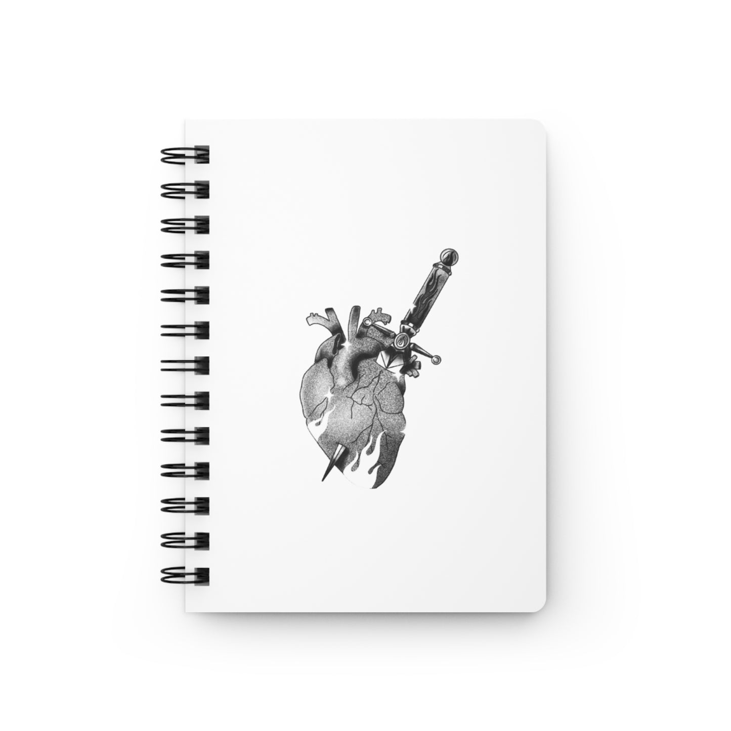 Knife Piercing Anatomical Heart Journal