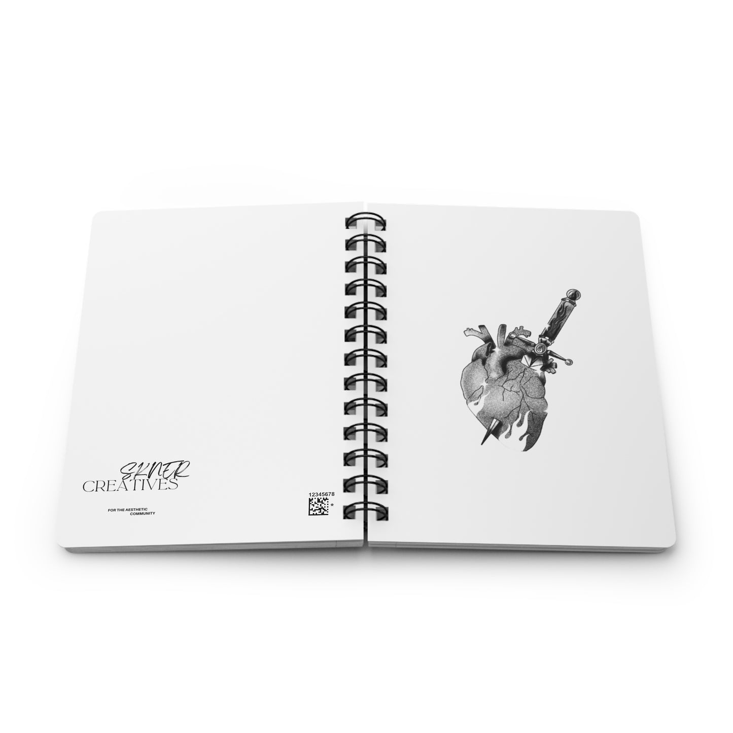 Knife Piercing Anatomical Heart Journal
