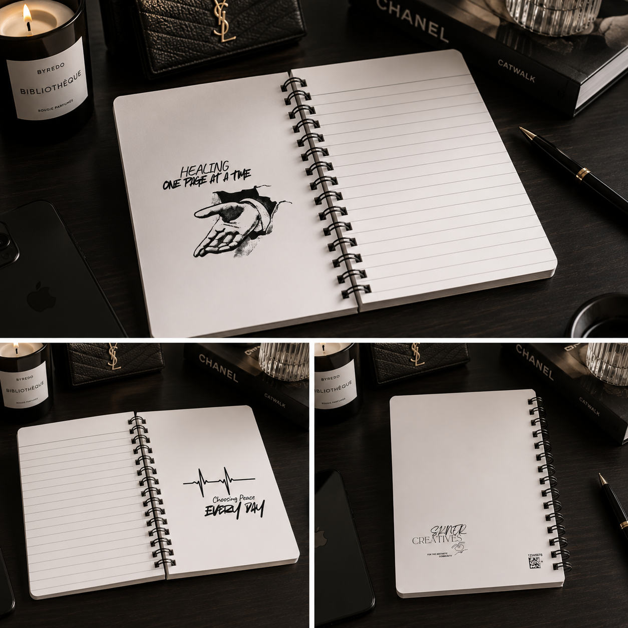 Healing Journal for Self-Care & Recovery